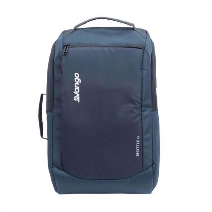 Navy vango smart travel backpack.