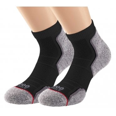 1000 Mile Run Anklet Sock - Twin pack