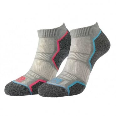 1000 Mile Womens Run Anklet Sock - Twin pack