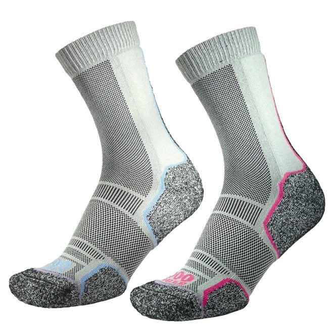 1000 Mile  Womens Trek Repreve Sock - Twin Pack