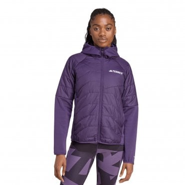 Adidas Womens Terrex Multi CLIMAWARM Insulated Hybrid Hooded Jacket