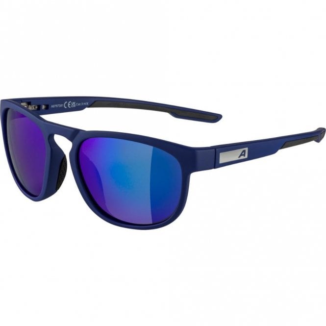 Alpina  Rift Sports Sunglasses - Blue Matt/Blue Mirror