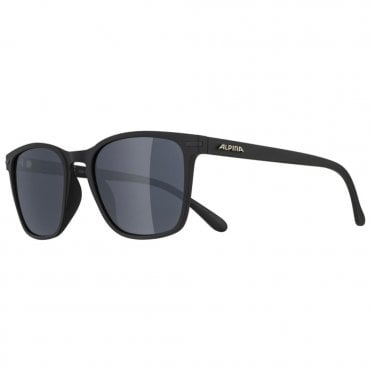 Alpina Yefe Sports Sunglasses - Black Matt/Black Mirror