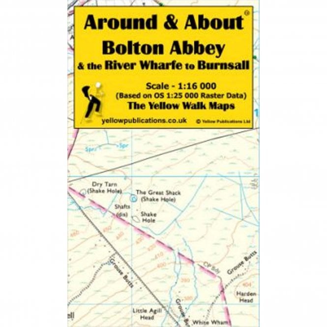 Ordnance Survey Around & About - Bolton Abbey Walking Map