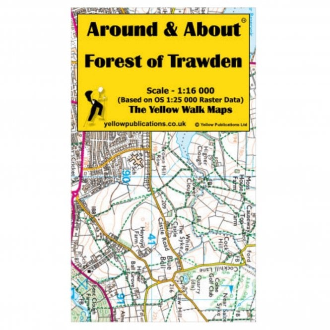 Ordnance Survey Around & About - Forest of Trawden Walking Map