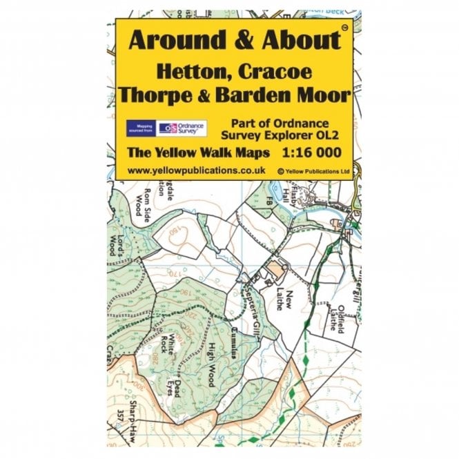 Ordnance Survey Around & About - Hetton Walking Map