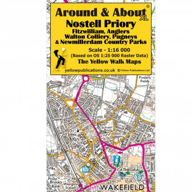Ordnance Survey Around & About - Nostell Priory (XL) Walking Map