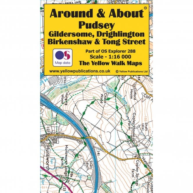 Ordnance Survey Around & About - Pudsey Walking Map