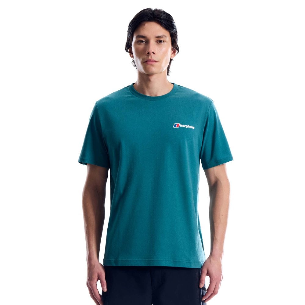 Berghaus Men's Classic Logo Tee: : :, Colour: Dark Blue Extra Large - Outdoor Action - Image 7