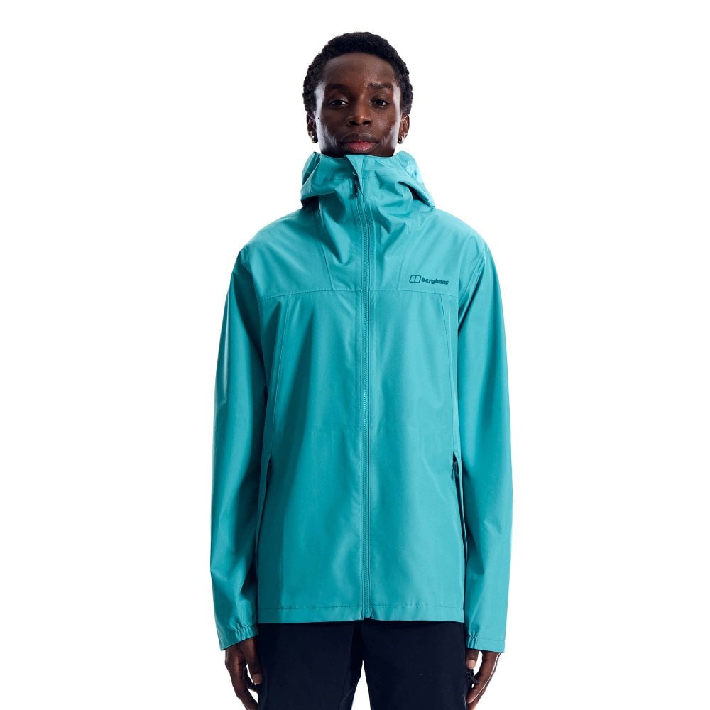 Berghaus (M, Orange) Mens Deluge Pro 3.0 Waterproof Walking Jacket Coat - Image 3