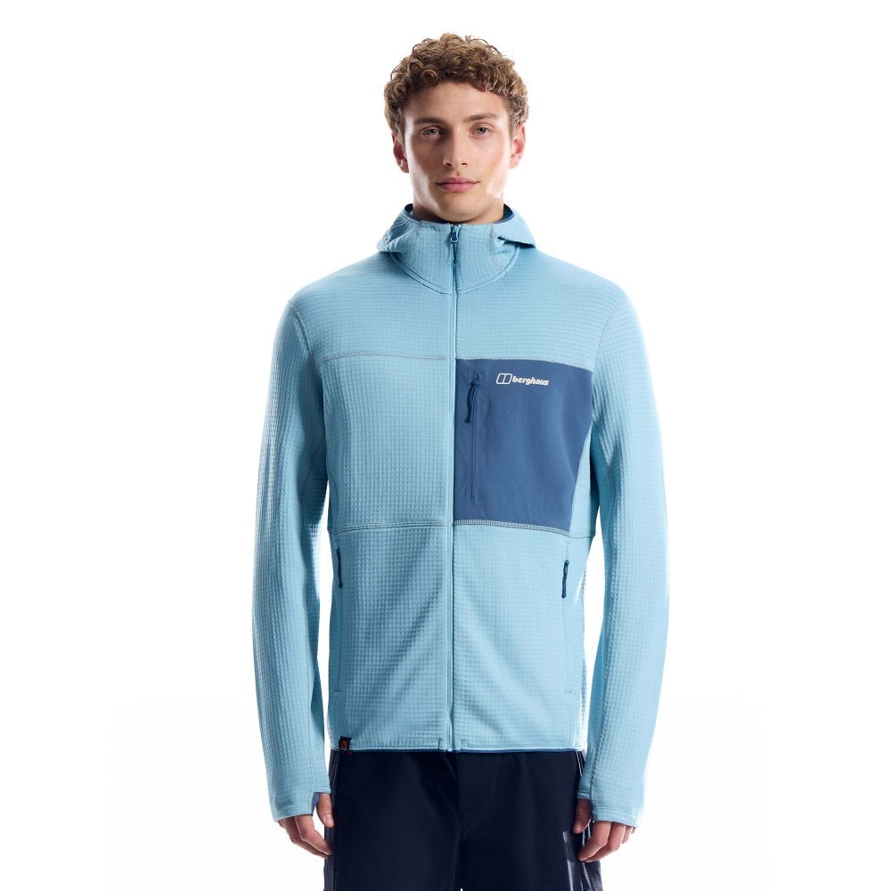 Berghaus Men's Bleu Hooded Sweatshirt Ridge-Hiker - Image 3
