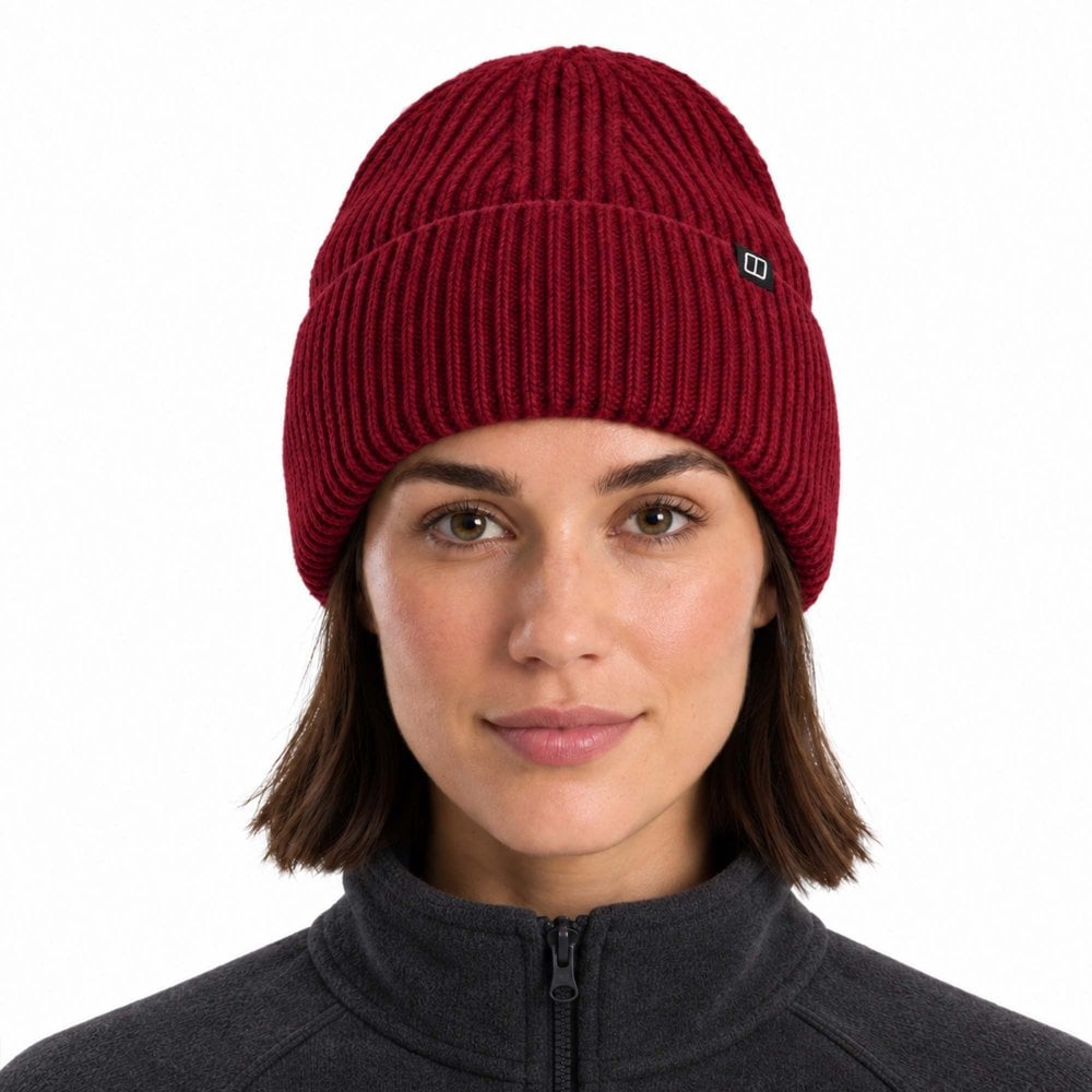 Berghaus Men's Sensura Beanie: Colour: Red Fury 0.096Kg - Outdoor Action