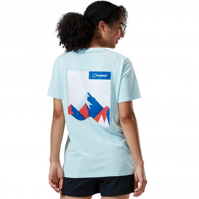 Berghaus  Womens Boyfriend Dolomites Mountain Short Sleeve Tee