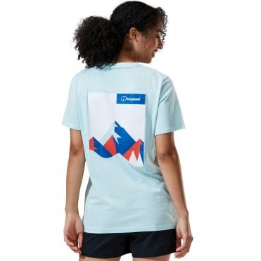 Berghaus Womens Boyfriend Dolomites Mountain Short Sleeve Tee