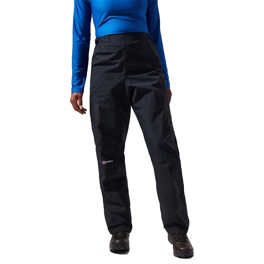 Berghaus Women's Black Hillwalker 2.0 Pant Waterproof Pant: : Regular Le Size 18