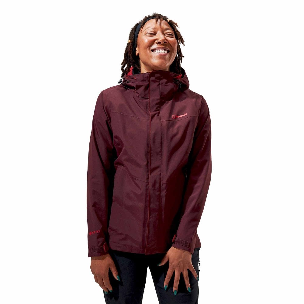 Berghaus Women's Red/Purple Hillwalker Ia Waterproof Jacket: : : Size 18