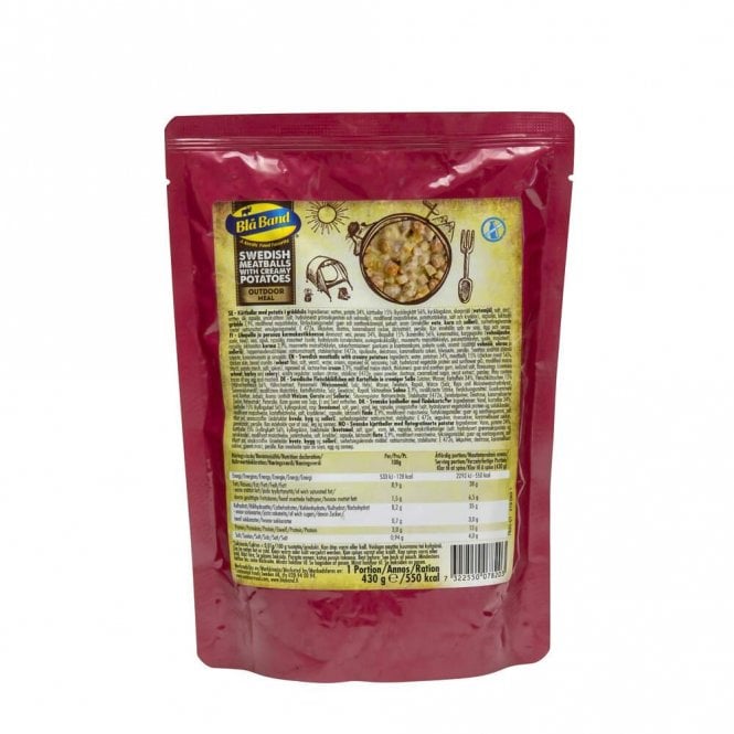Bla Band  Swedish Meatballs with Creamy Potatoes Wet Meal 430g