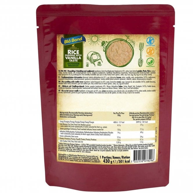 Bla Band  Wheat Porridge with Apple & Mango Wet Meal 430g