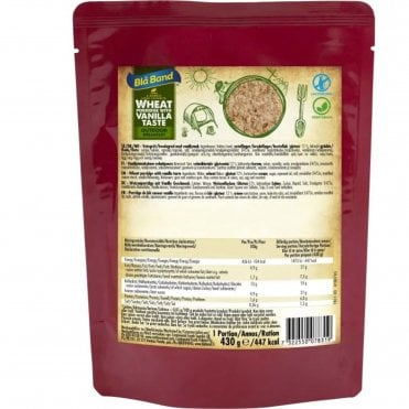 Bla Band Wheat Porridge with Vanilla Wet Meal 430g