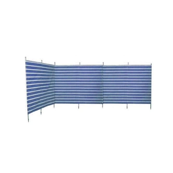 Blue Diamond  7 Pole Windbreak Navy Stripe