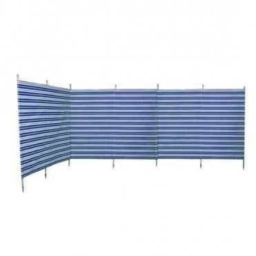 Blue Diamond 7 Pole Windbreak Navy Stripe