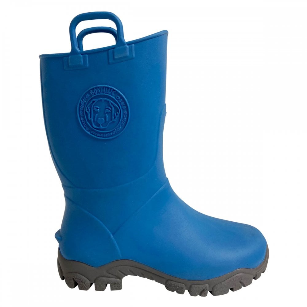 Boatilus Kids Ducky Welly Boot: Cobalt/Grey: 30/31 Size: 30/31, Colour