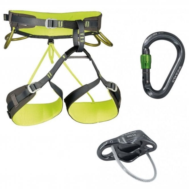 Camp  Energy CR3 Pack - Harness, Belay Plate, Carabiner