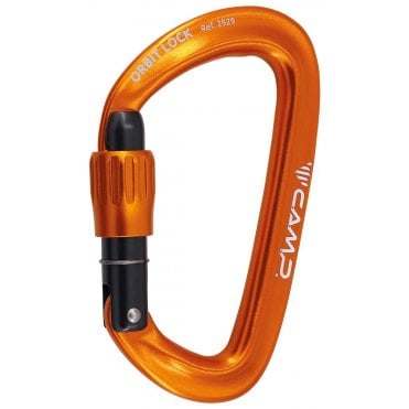 Camp Orbit Lock Carabiner - Orange