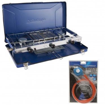 Campingaz Campingaz Camping Chef Folding Stove + Hose & Regulator for 904/907