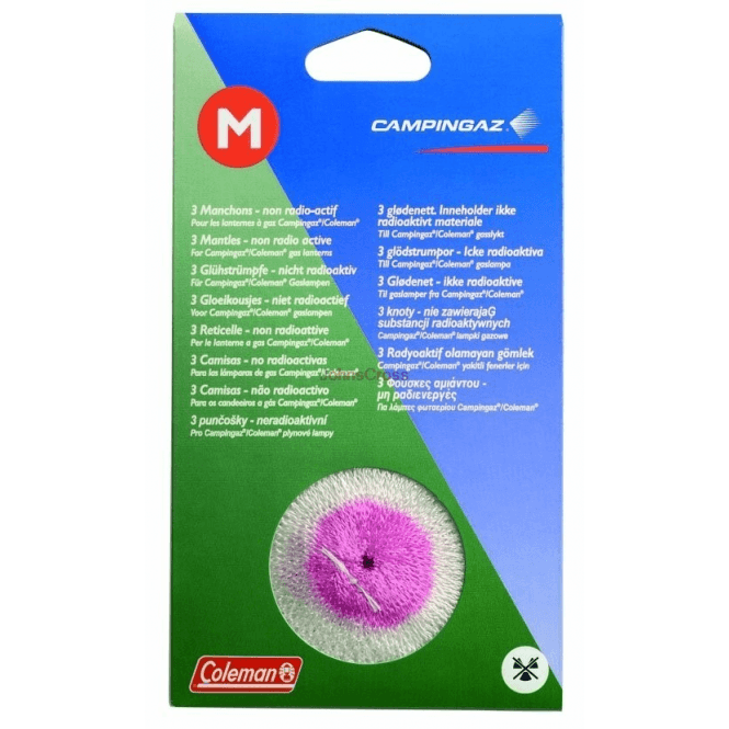 Campingaz  Medium Mantles For Lanterns X3 - 68222