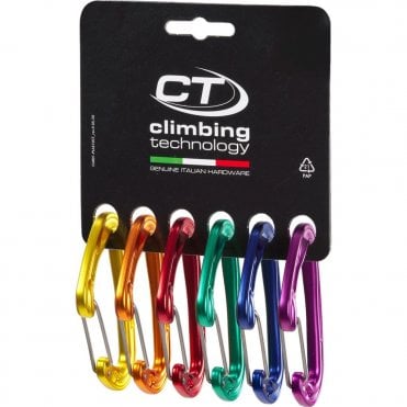 Climbing Technology Fly-Weight 6 Pack Mixed Colours