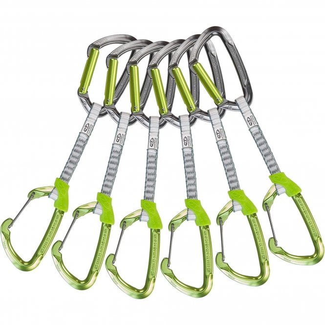Climbing Technology  Lime-M DY 12cm Quickdraw set of 6