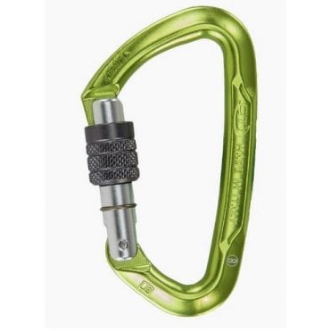 Climbing Technology Lime Screw Gate Carabiner - Green/Grey