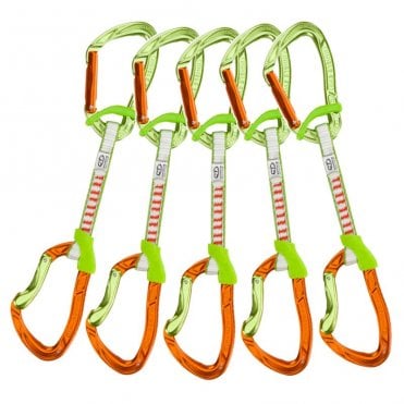 Climbing Technology Nimble Fixbar DY 12cm Quickdraw 5 Peice Set