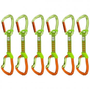 Climbing Technology Nimble Fixbar Pro NY Set 12cm - Green - 6 pack