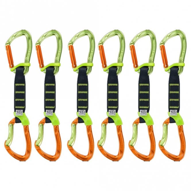 Climbing Technology  Nimble Fixbar Pro Set 12cm - Grey - 6 pack