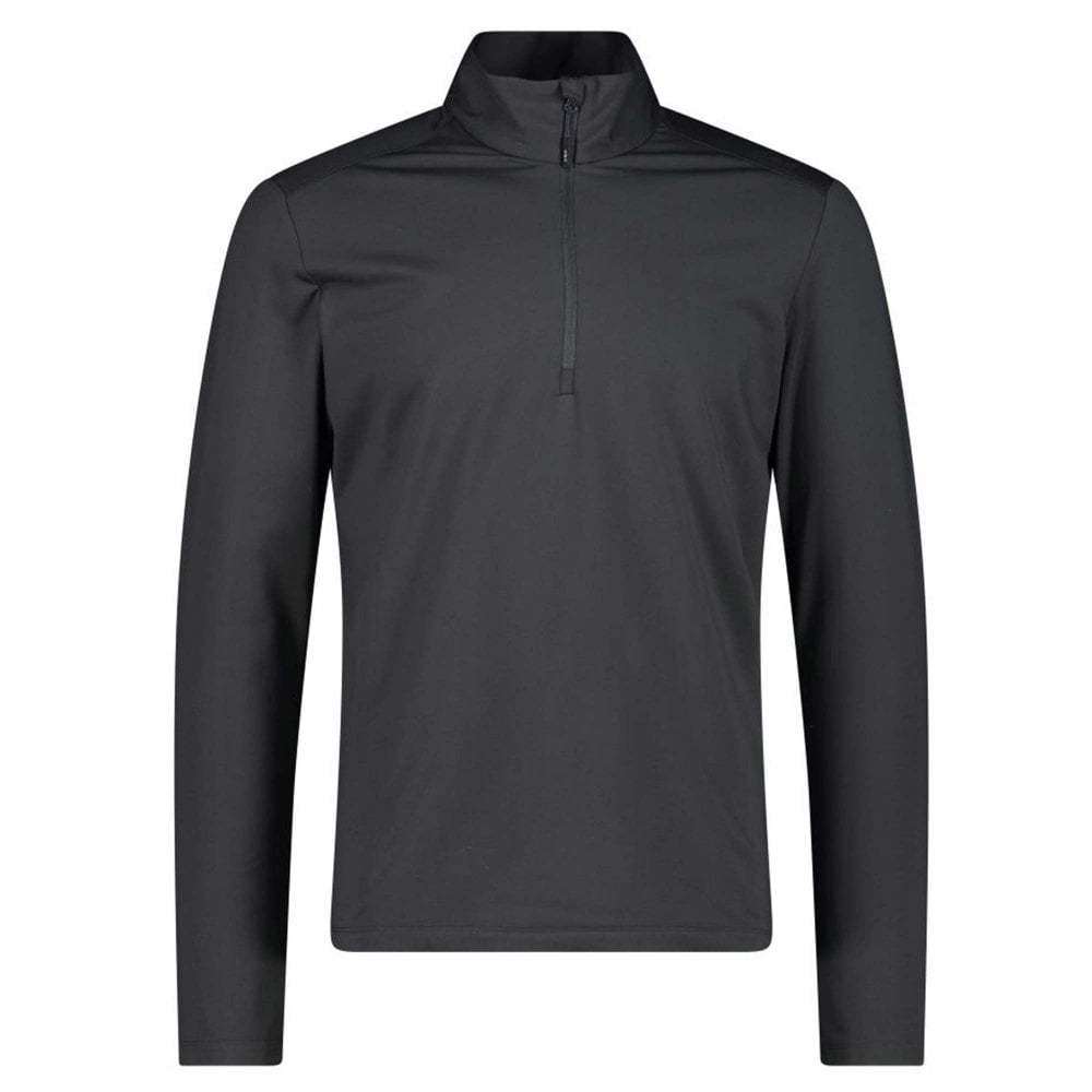 Campagnolo Men's Cmp 30L1097 Plain Softech Midlayer: : :, Anthracite Large - Outdoor Action - Image 2