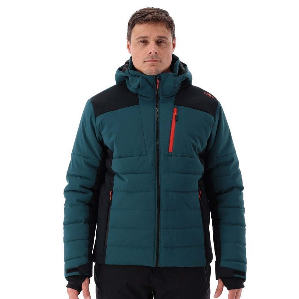 Campagnolo Men's Cmp 35W0127 Padded Ski Jacket: : Colour: Si Alpine Medium - Outdoor Action - Image 2