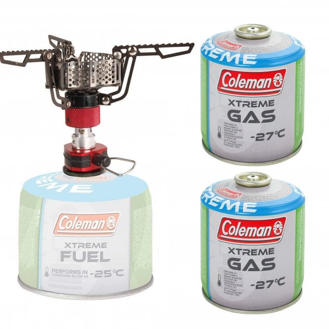 Coleman  Fyrestorm Stove + 2 C300 Xtreme Gas Cartridges