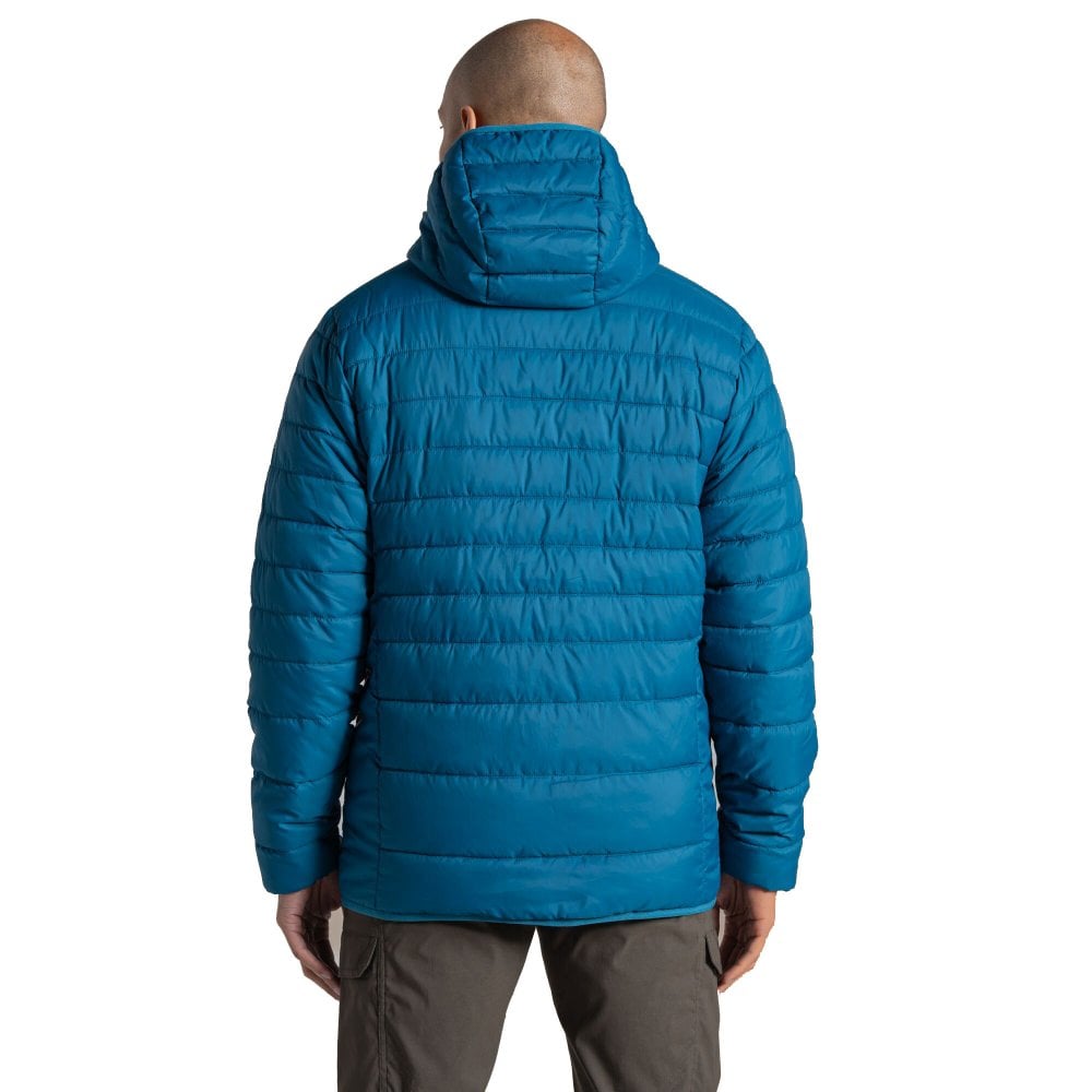 Craghoppers Men's Blue Compresslite Ix Hooded Insulating Jacket Size: M - Image 3