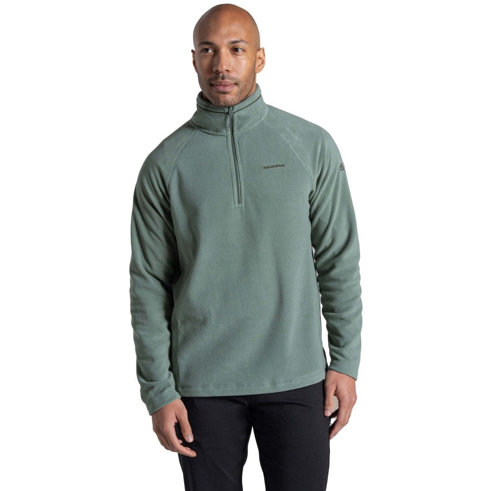 Craghoppers Men's Corey Vi Half Zip Fleece: : :, Colour: Laurel Green Medium - Outdoor Action