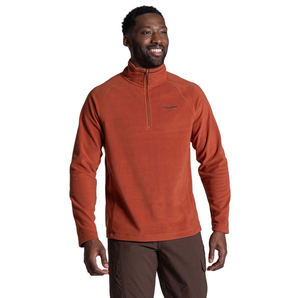 Craghoppers Men's Corey Vi Half Zip Fleece: : :, Colo Gingerbread Xxl - Outdoor Action