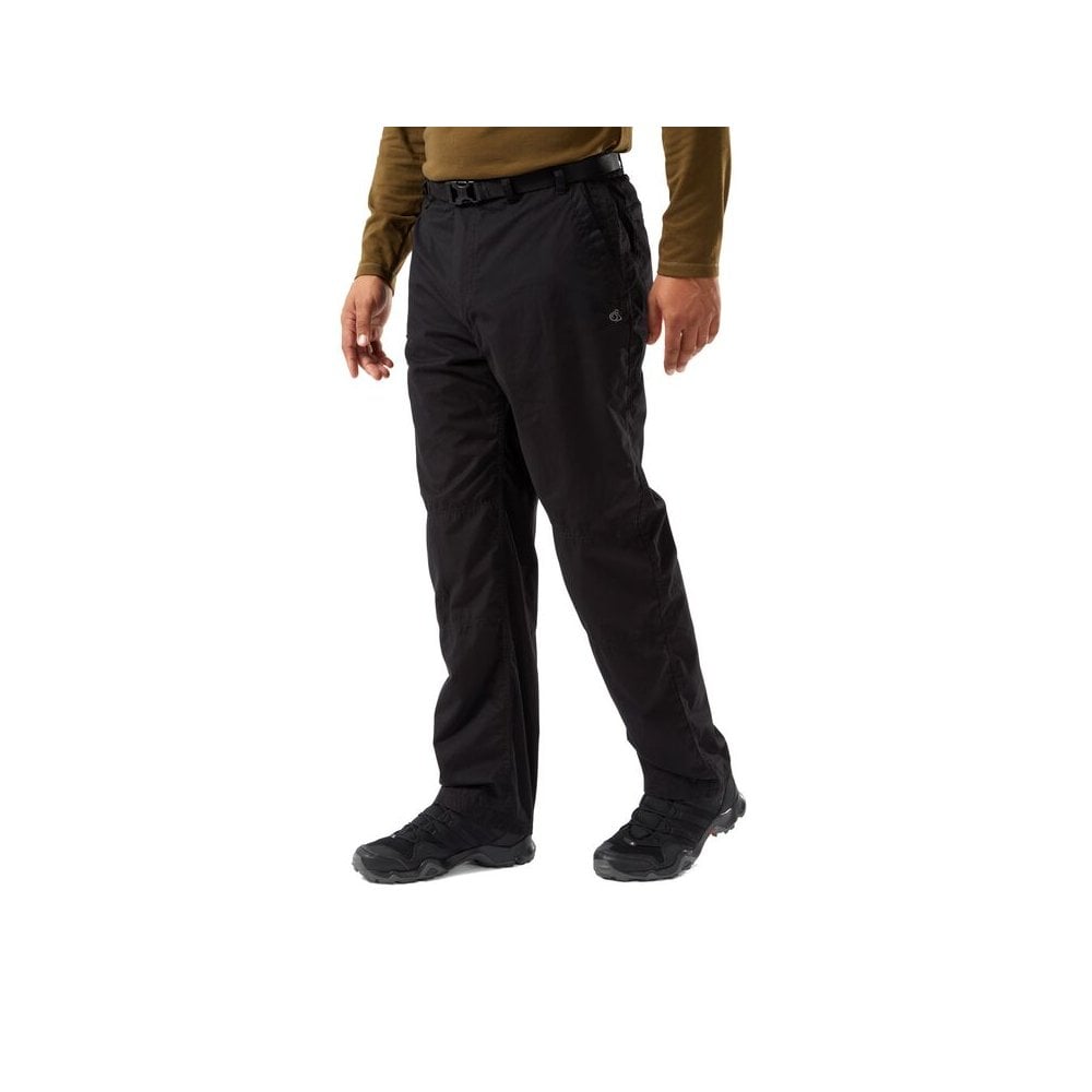Craghoppers Men's Black Kiwi Classic Trouser: : :, Colour: 32W