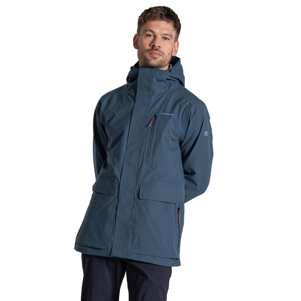 Craghoppers Men's Blue Waterproof Lorton Ii Jacket Size: Xxl - Image 3