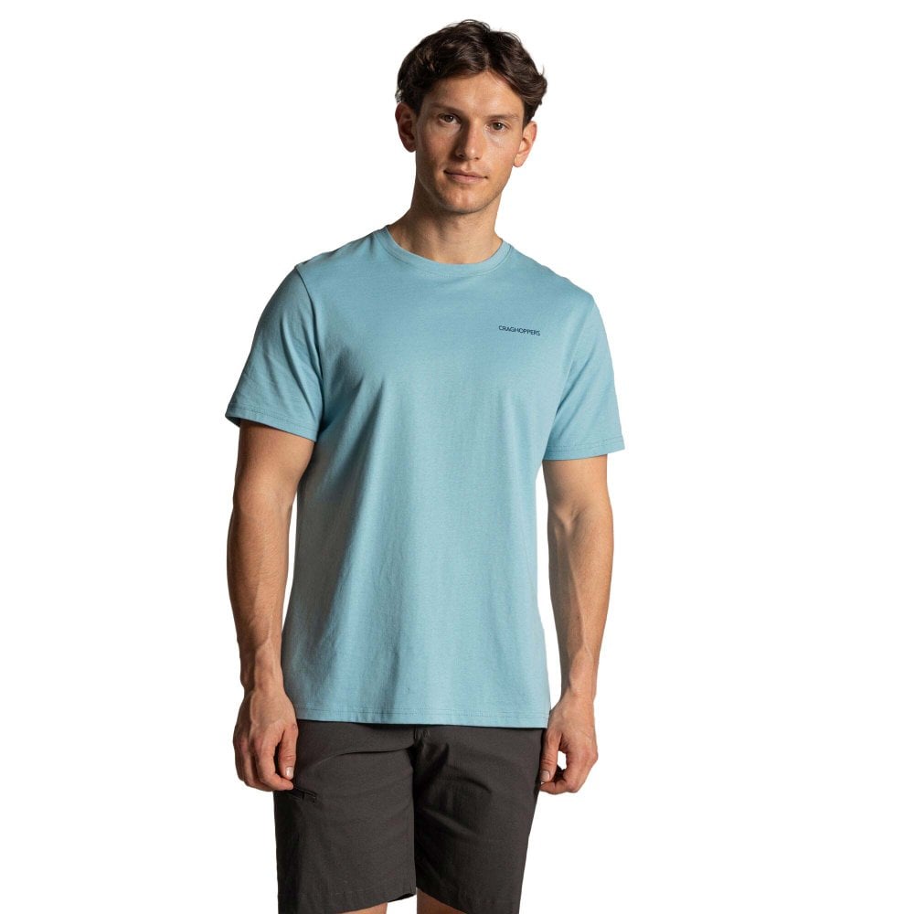 Craghoppers Men's Lucent Ii Short Sleeved T-Shirt: : :, Colo Saltpool Large - Outdoor Action