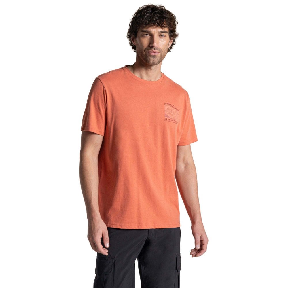 Craghoppers Men's Lucent Ii Short Sleeved T-Shirt: : :, Colour Sahara Small - Outdoor Action