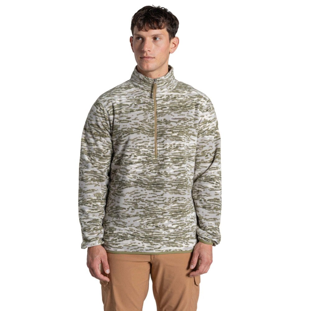 Craghoppers Men's Cardamon Print National Trust Irt Half Zip Fleece - L - Image 3