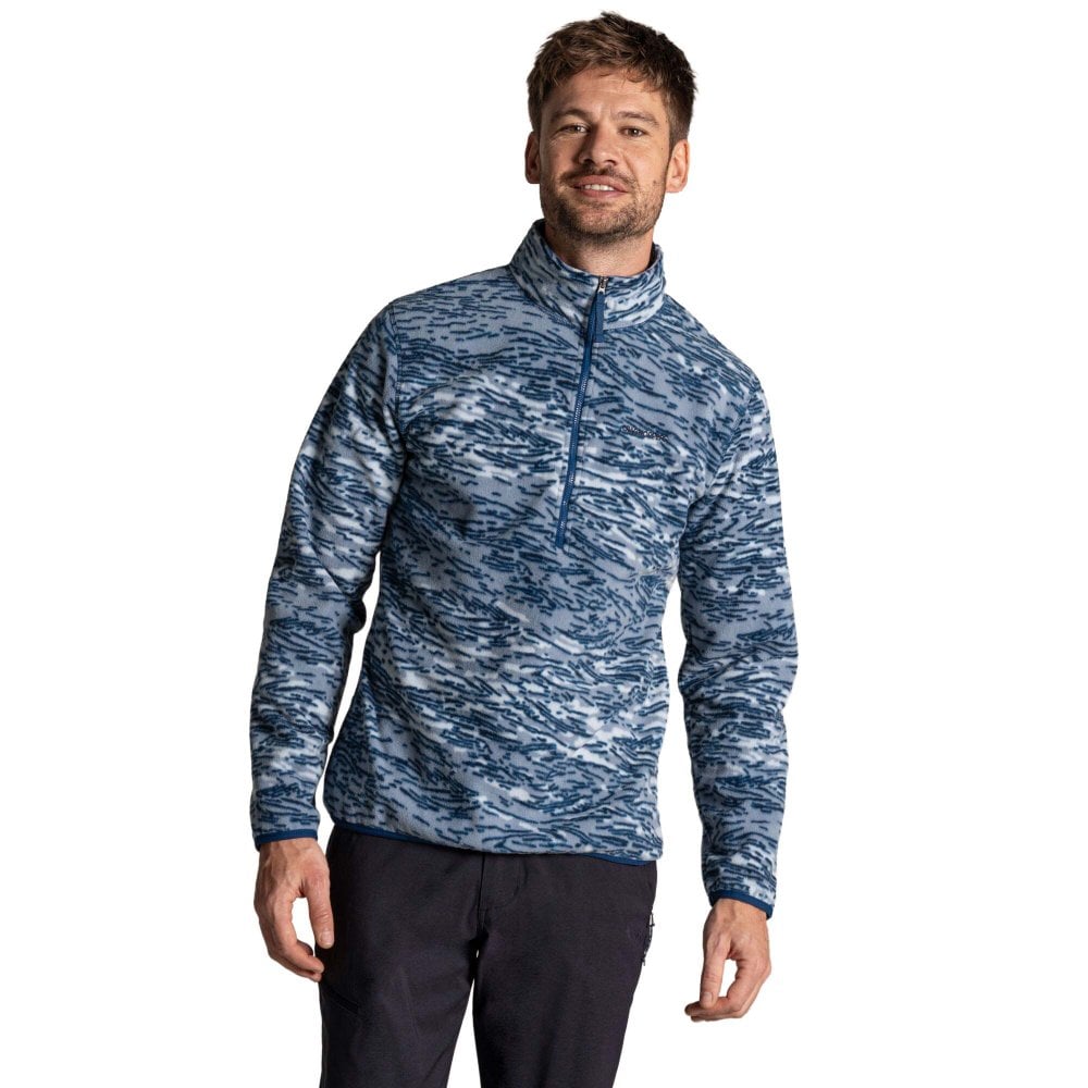 Craghoppers Men's Juniberryprt Irt Insulated Half Zip Microfleece Top in Size L, Sports Direct - Image 2