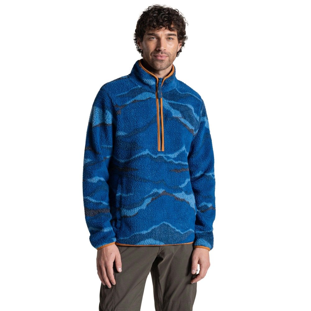 Craghoppers Men's Juniberryprt Rawthey Insulated Half Zip Borg Fleece in Size M, Sports Direct - Image 3