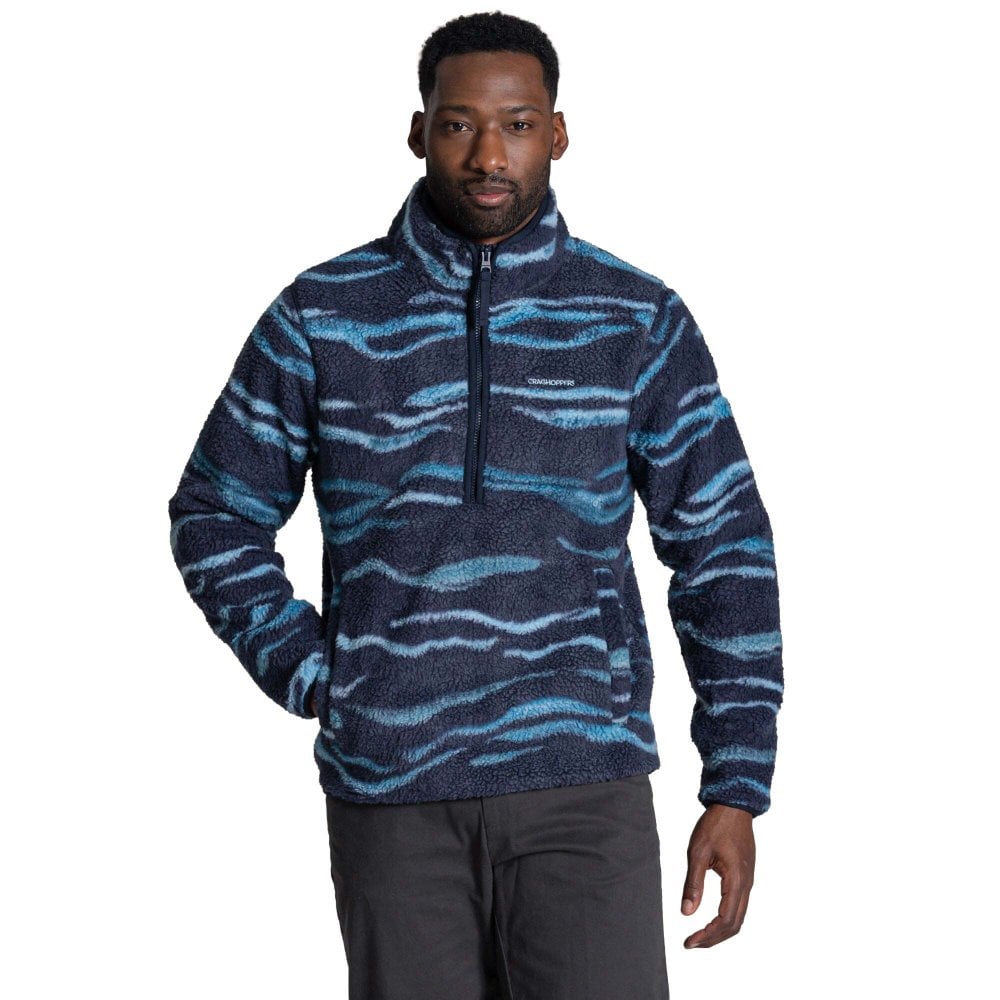Craghoppers Men's National Trust Rawthey Half Zip Fleece: : : Dark Navy Small - Outdoor Action